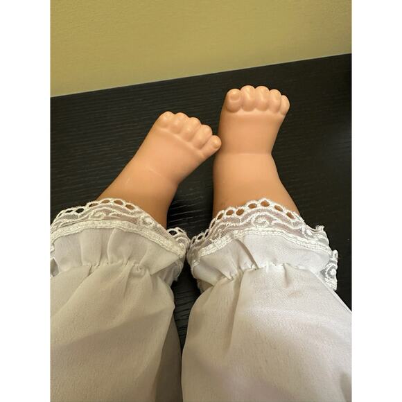 Zanini Zambelli Vintage Baby Doll Blonde Hair Blue Eyes Vinyl 23 Inches - Picture 11 of 13